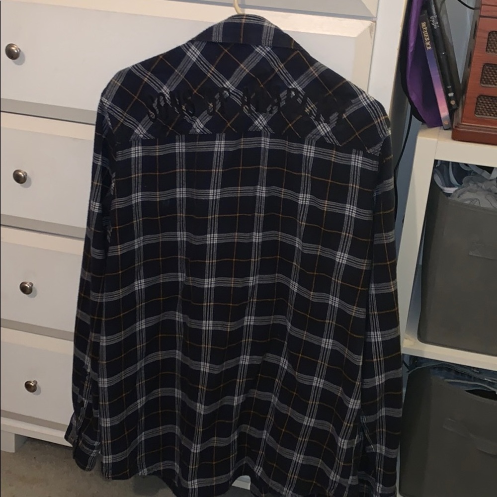 Sons of Anarchy Metal Mulisha Flannel